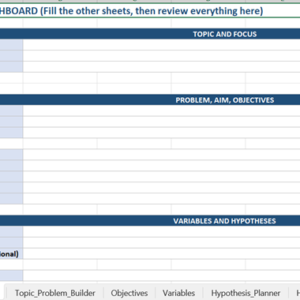 Thesis Starter Pack 2026